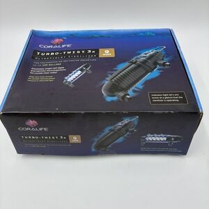 Coralife Turbo Twist Ultra Violet Sterilizer Fresh & Salt Water 125 Gal